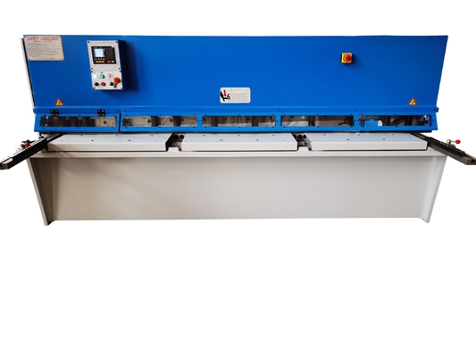 QC12K-8x3200 آلة قص المقصلة الهيدروليكية باستخدام الحاسب الآلي المعدنية 3200 مم ميكانيكية